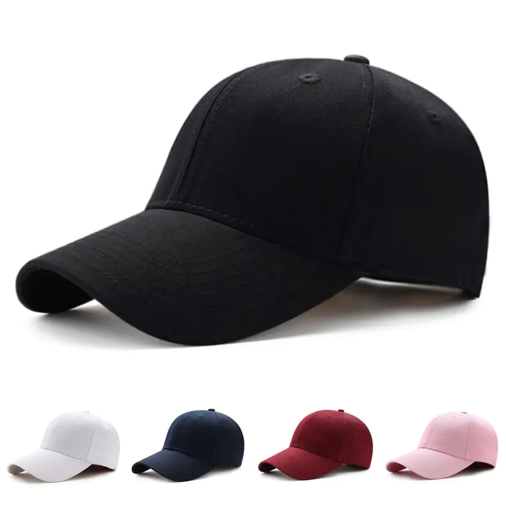 Unisex Plain Curved Hat Outdoor